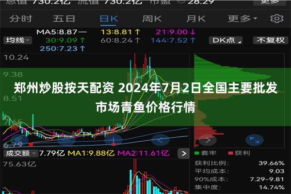 郑州炒股按天配资 2024年7月2日全国主要批发市场青鱼价格行情