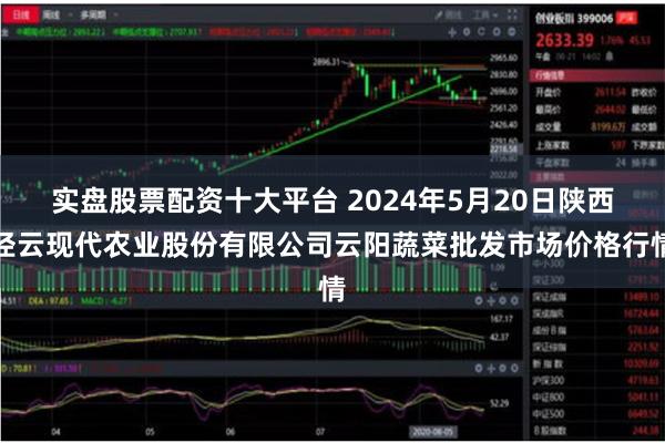 实盘股票配资十大平台 2024年5月20日陕西泾云现代农业股份有限公司云阳蔬菜批发市场价格行情